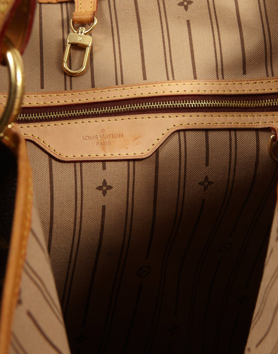 Louis Vuitton Monogram Zipper Delightful GM