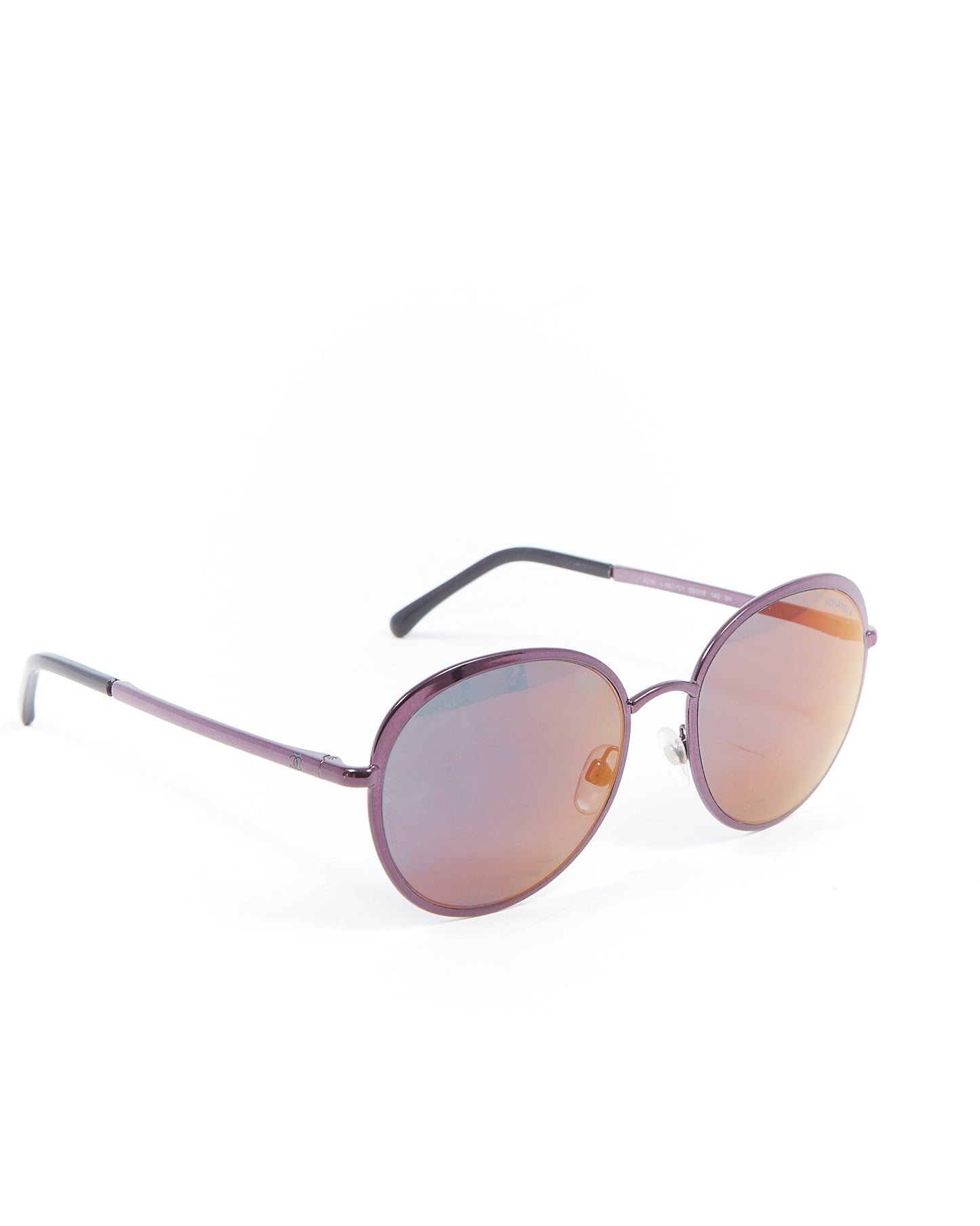 Chanel Purple Round 4206 Sunglasses