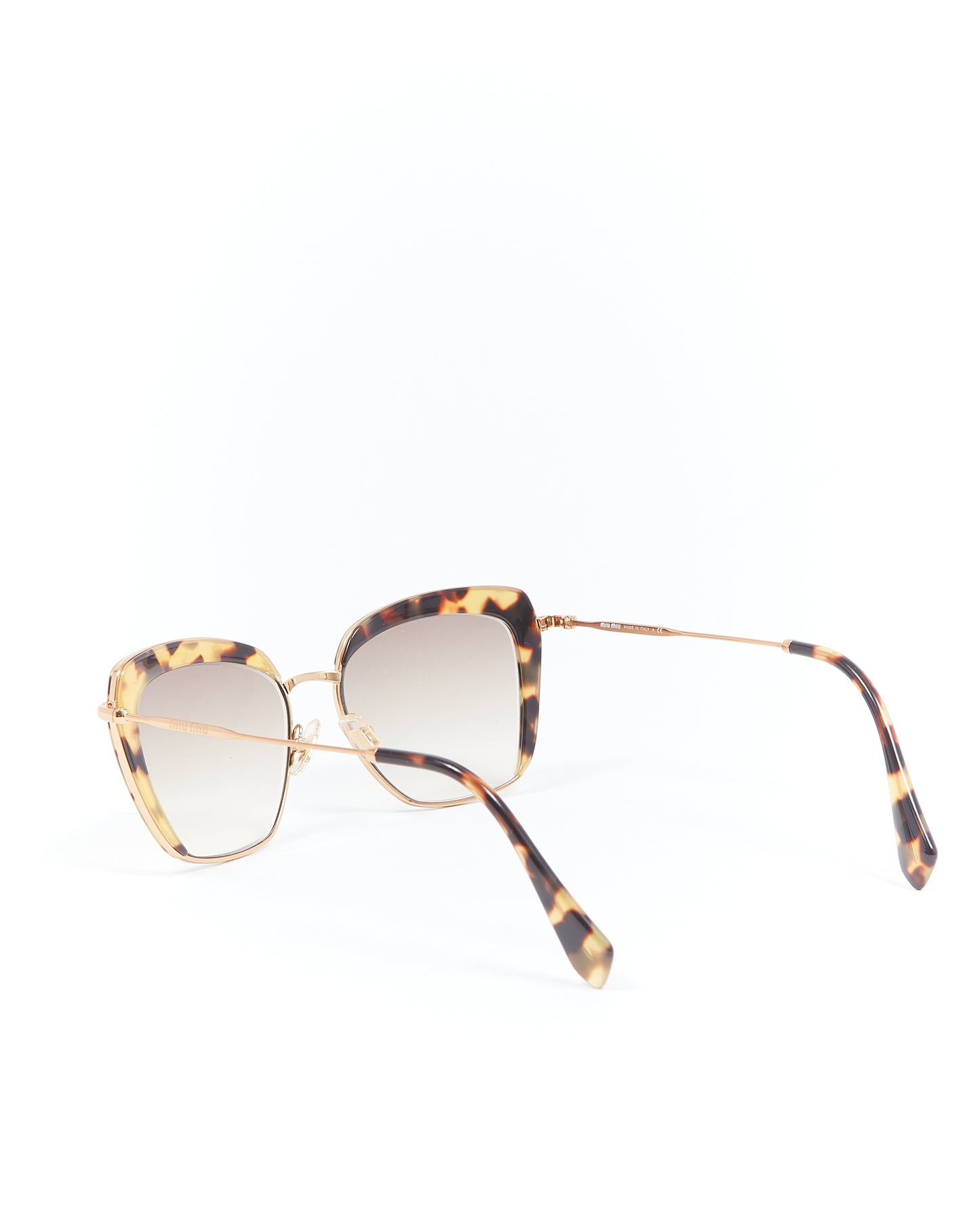 Miu Miu Light Tortoise Cat Eye SMU52Q Sunglasses