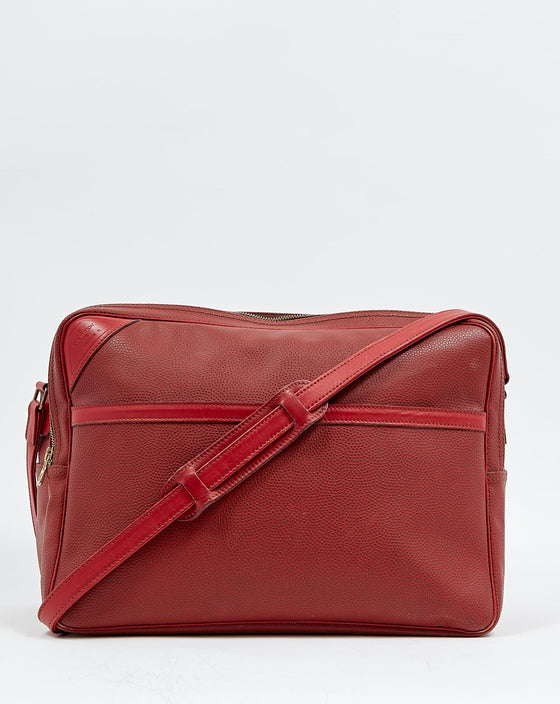 Louis Vuitton Red Leather 1987 America’s Cup Shoulder Bag