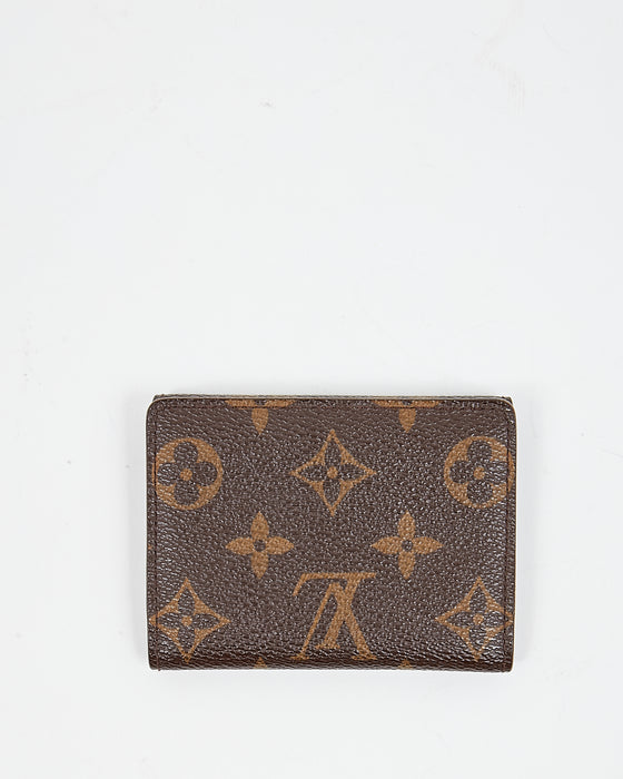 Louis Vuitton Monogram Snap Card Holder