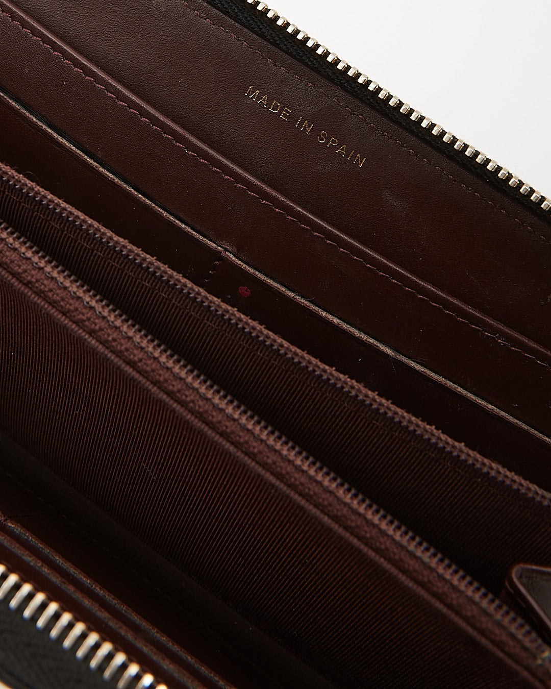 Chanel Black Caviar Leather Quilted Large Gusset Continental Wallet