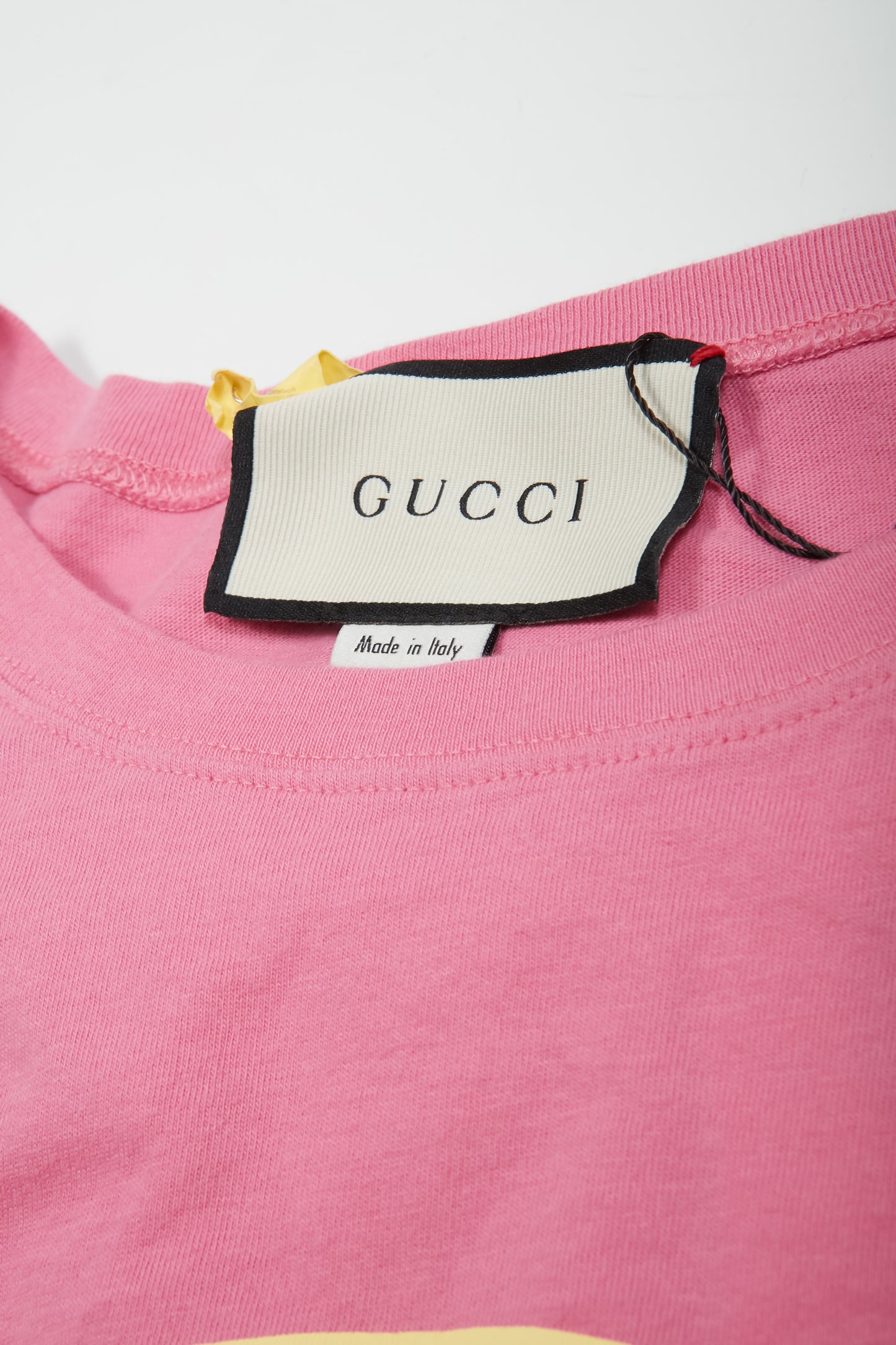 Gucci T-shirt Blind For Love GG en coton rose - S