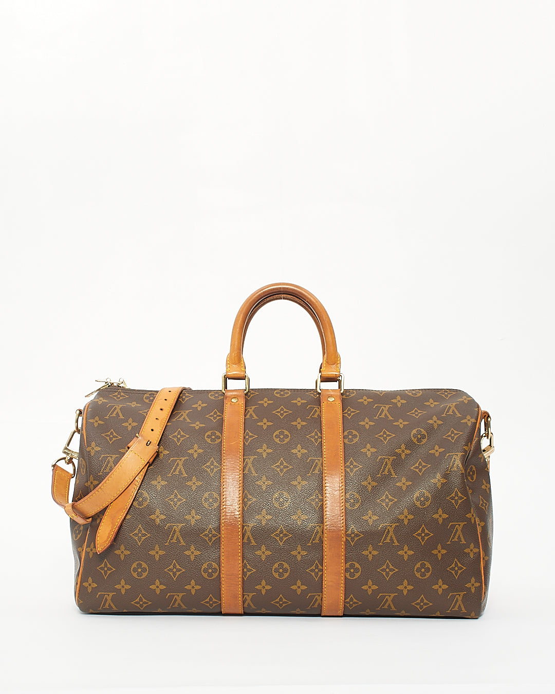 Louis Vuitton Monogram Canvas Keepall 45 Bandoulière Bag