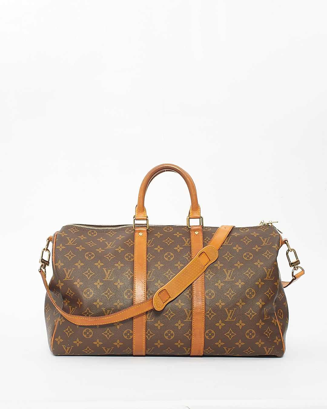 Louis Vuitton Monogram Canvas Keepall 45 Bandoulière Bag