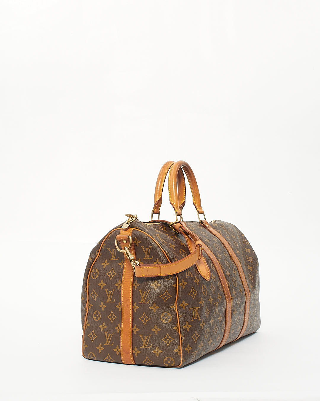 Louis Vuitton Monogram Canvas Keepall 45 Bandoulière Bag