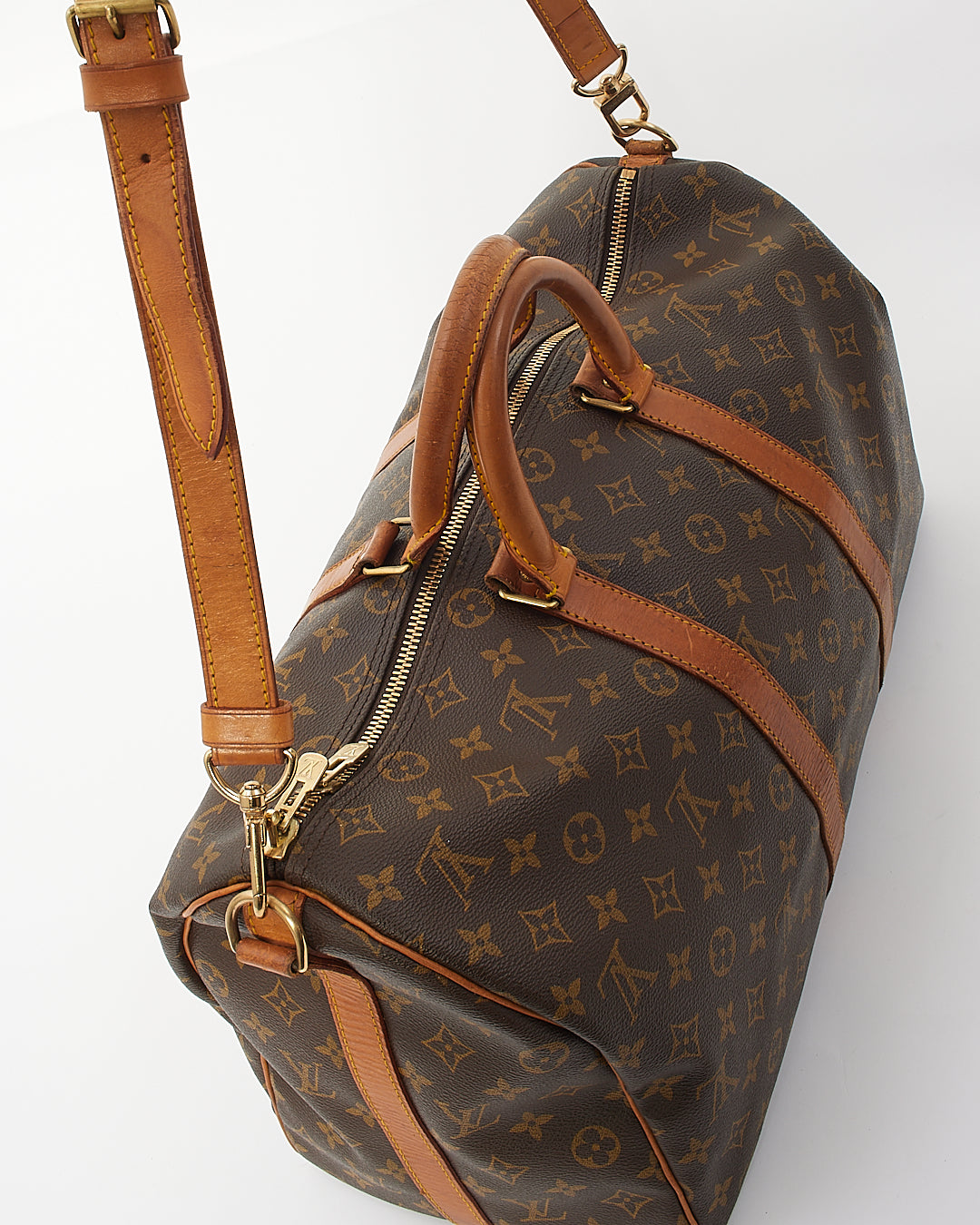 Louis Vuitton Monogram Canvas Keepall 45 Bandoulière Bag