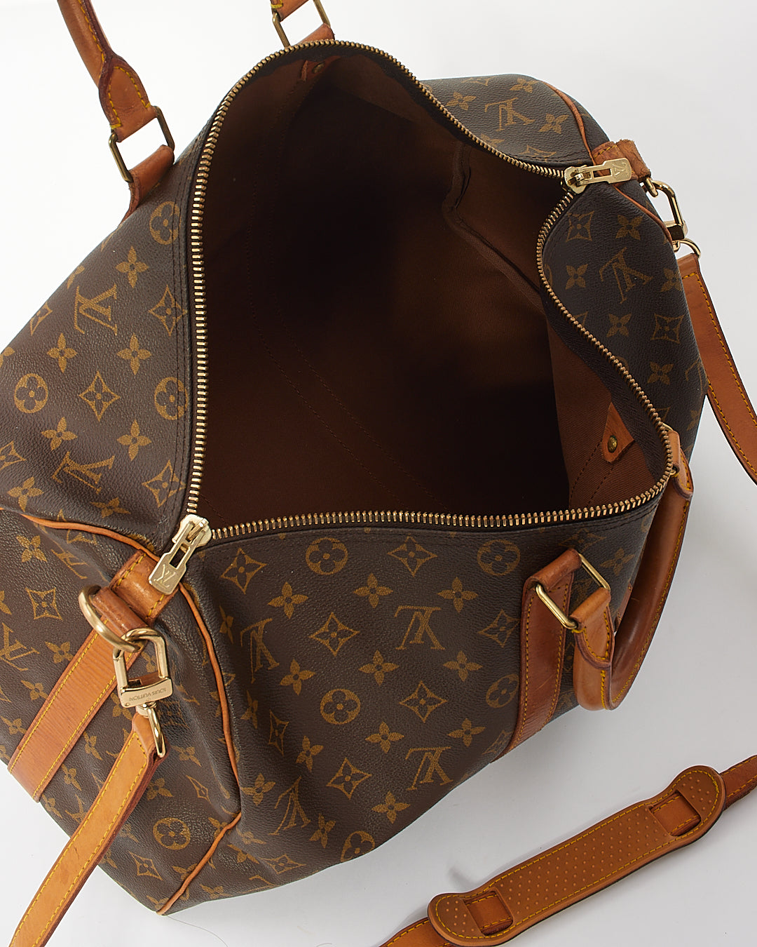 Louis Vuitton Monogram Canvas Keepall 45 Bandoulière Bag