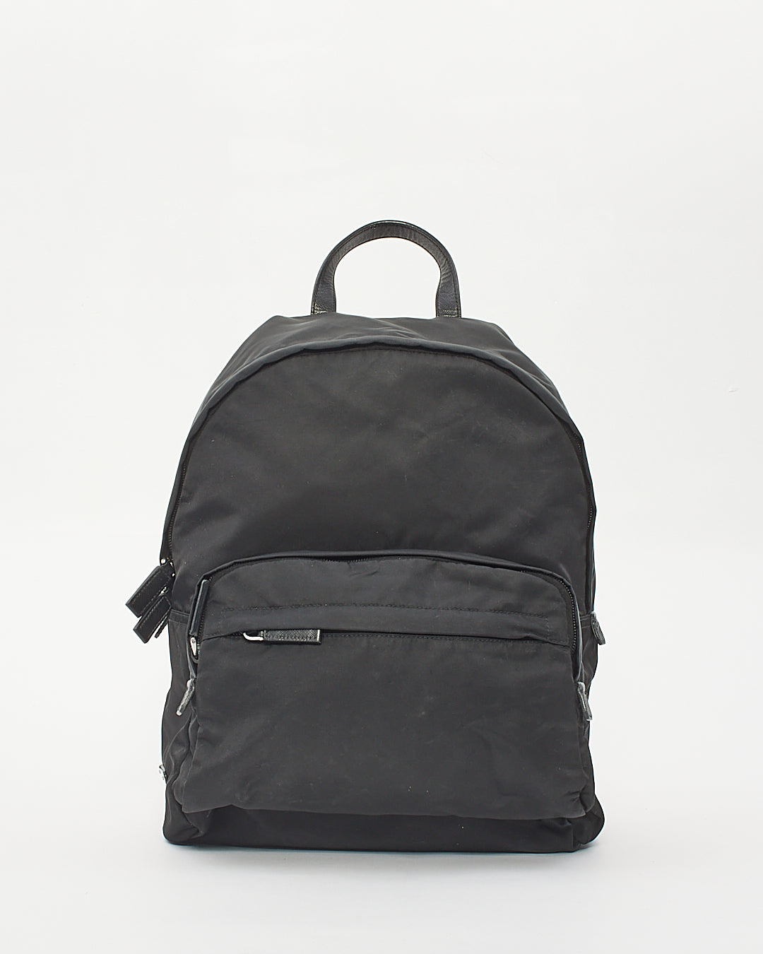 Prada Black Nylon Tessuto Backpack
