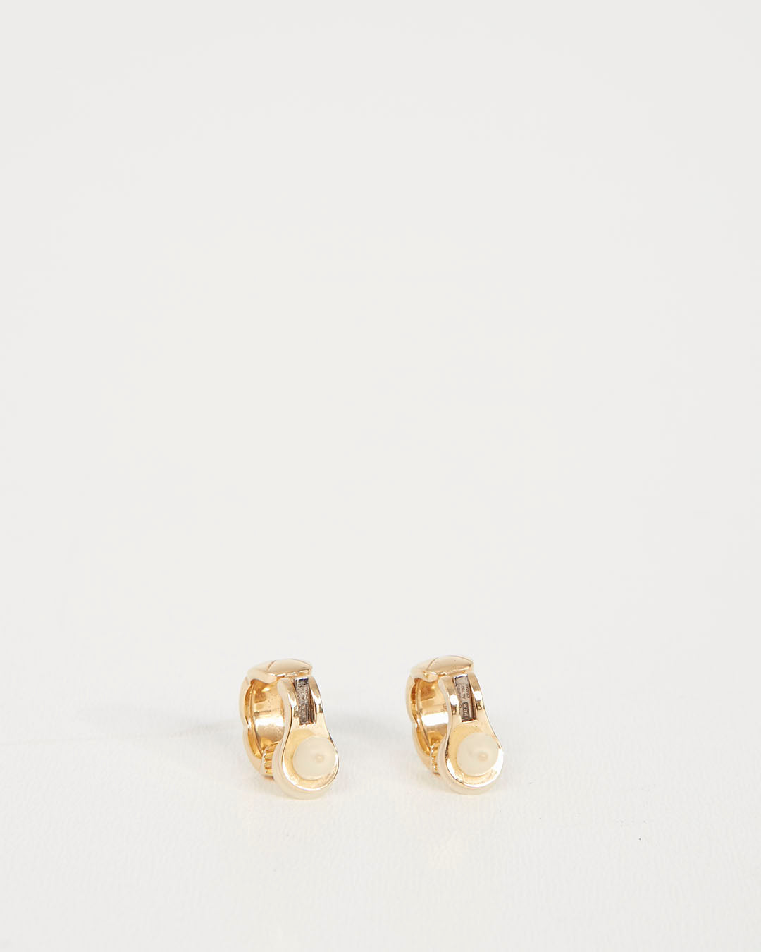 Chanel Yellow 18K Gold Coco Crush Earrings