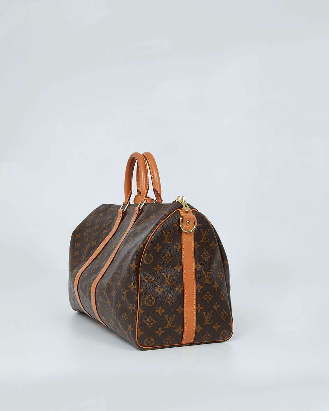 Sac à bandoulière Keepall en toile monogramme Louis Vuitton 45